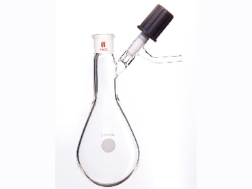 FLASK, REACTION, 0-4MM VALVE, AIRFREE, SCHLENK