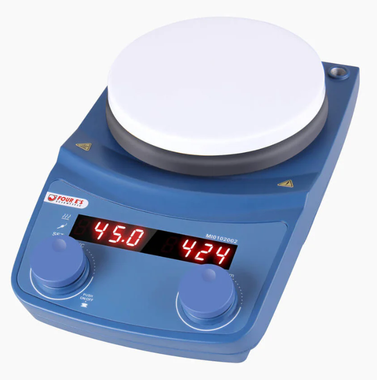 5'' LED Magnetic Hotplate Stirrer